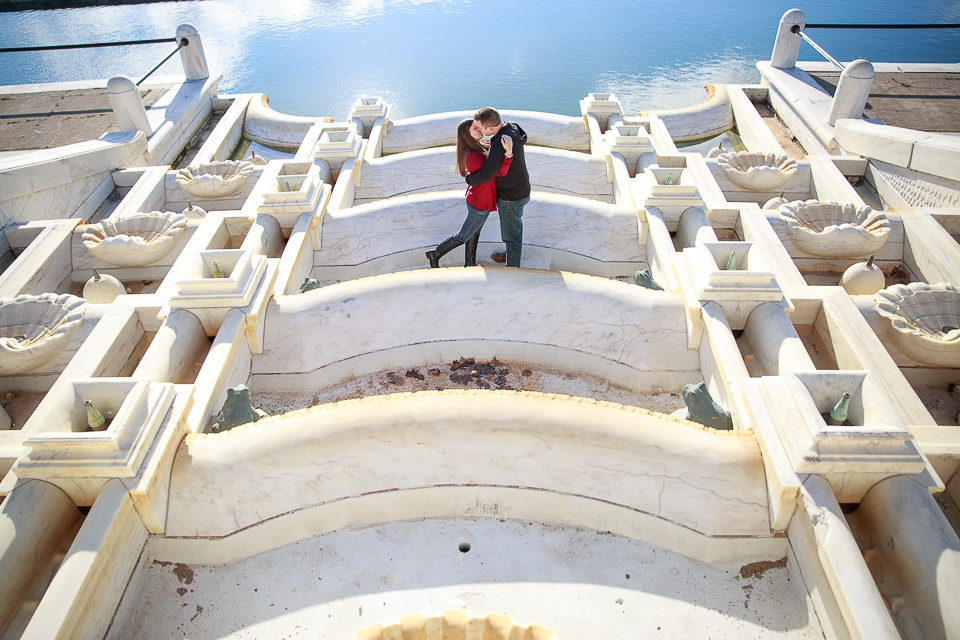 Belle Isle engagement photo