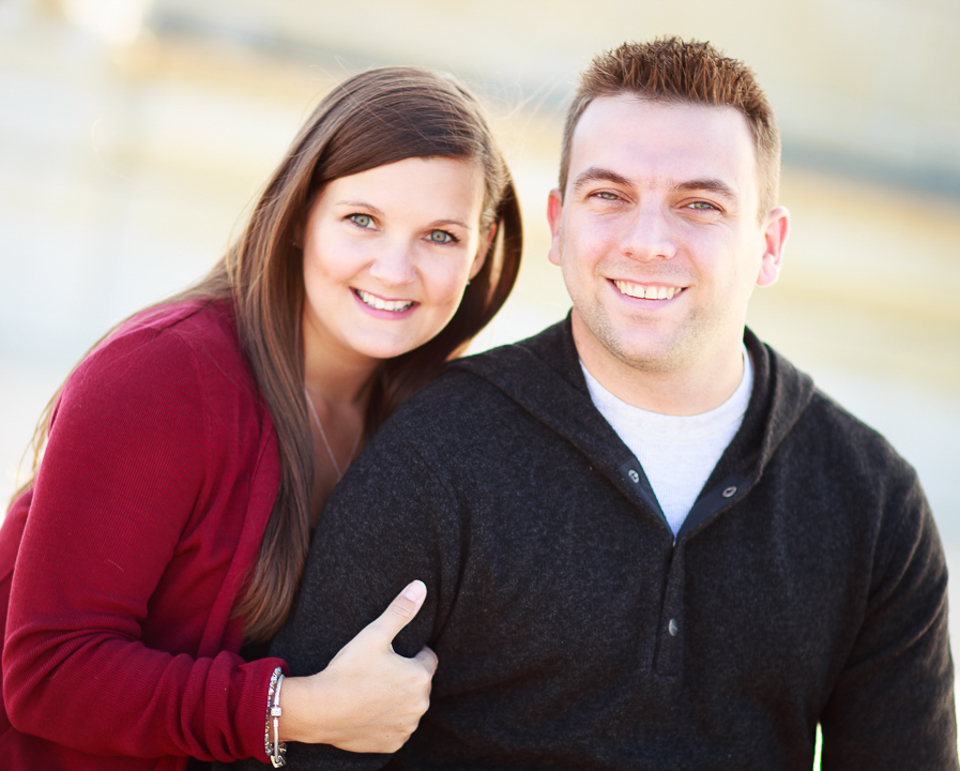 Belle Isle engagement photo