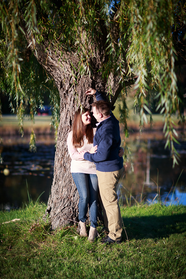 Belle Isle engagement photo