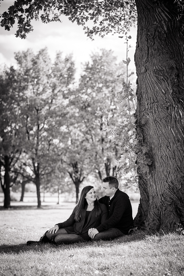 Belle Isle engagement photo