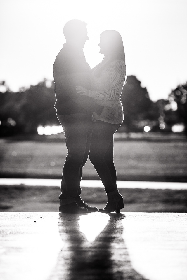 Belle Isle engagement photo