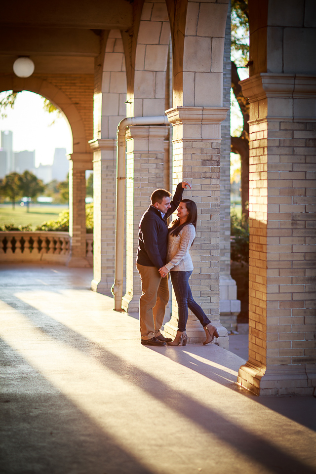 Belle Isle engagement photo