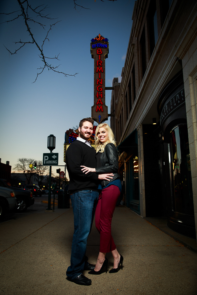 Birmingham Michigan Engagement Photos