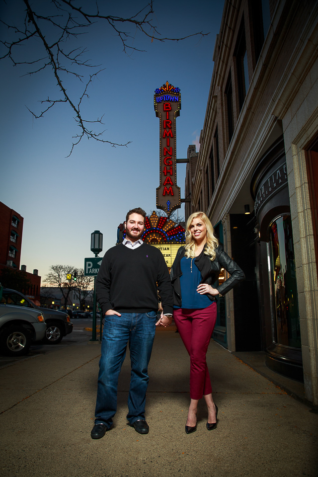 Birmingham Michigan Engagement Photos