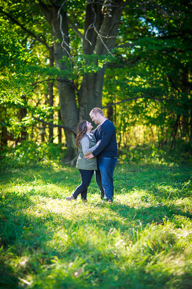 Stoney Creek Metropark engagement photos